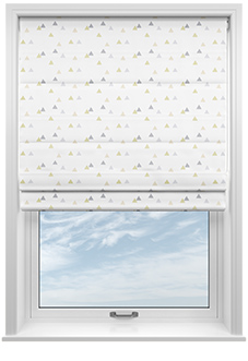 Faceted, Goldie - Roman Blind